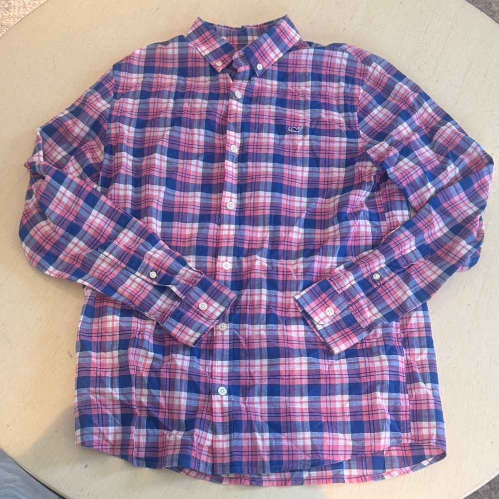 Vineyard Vines Whale Shirt size L (16) - Picture 3 of 4
